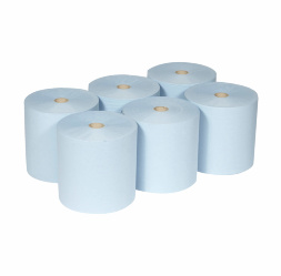 6688 Бумажные полотенца в рулонах Scott® XL голубые 1 слой (6 рул x 354 м)