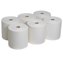 6667 Бумажные полотенца в рулонах Scott® белые 1 слой (6 рул х 304 м)