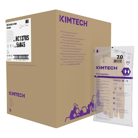 Стерильные латексные перчатки Kimtech™ G3 Sterile 30см (200 пар)