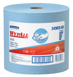 34965 Протирочный материал в рулонах WypAll® X60 голубой (1 рул х 1100 л)