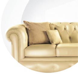Чистый диван благодаря кондиционеру кожи