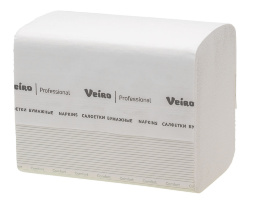 NV211 Салфетки бумажные обеденные Veiro Comfort белые 2 слоя (15 пач х 220 л)