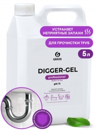 Гель для чистки труб Grass Digger-Gel (канистра 5 л)