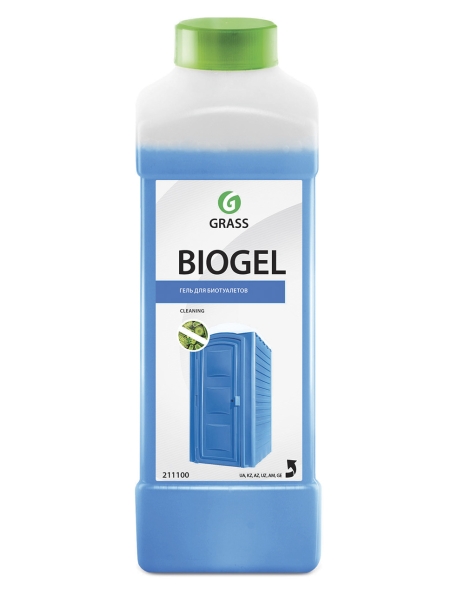 Средство для биотуалетов Grass Biogel (флакон 1 л)