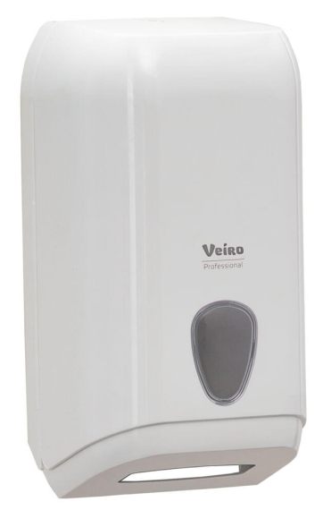 Диспенсер L-One для туалетной бумаги в пачках Veiro Professional, белый