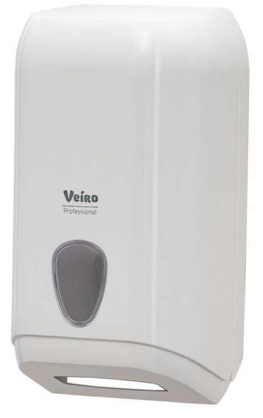 Диспенсер L-One для туалетной бумаги в пачках Veiro Professional, белый