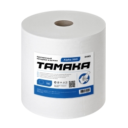 3495 Протирочный материал в рулонах TAMAKA® Alpha X60 белый (1 рул х 750 л)