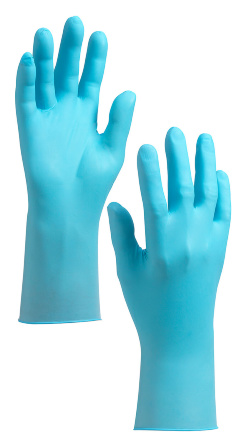 Перчатки нитриловые KleenGuard® G10 Blue Nitrile, 0.12 мм, голубые (10 х 90-100 шт.)