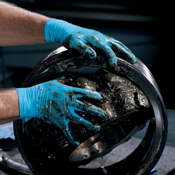 Перчатки нитриловые KleenGuard® G10 Blue Nitrile, 0.12 мм, голубые (10 х 100 шт.)