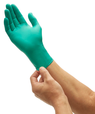 Перчатки нитриловые KleenGuard® G20 Atlantic Green, 0.06 мм, зелёные (10 х 250 шт.)