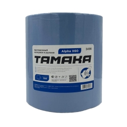 3496 Протирочный материал в рулонах TAMAKA® Alpha X60 голубой (1 рул х 750 л)