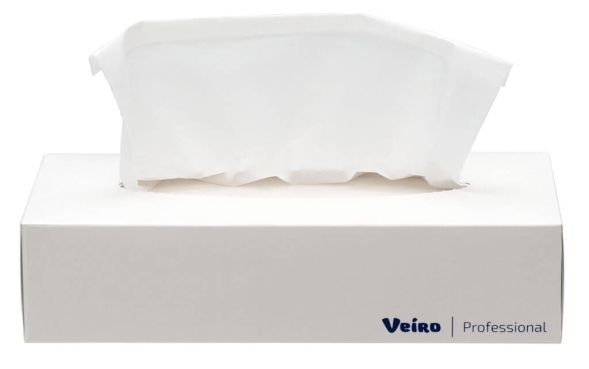 N302 Салфетки косметические для лица Veiro Premium (35 кор х 100 л)