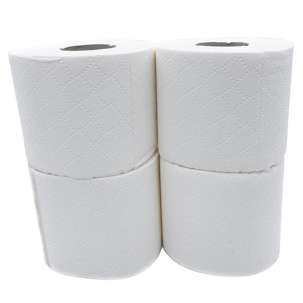 Туалетная бумага в стандартных рулонах SoffiPro Premium 4 слоя (40 рул х 18 м)