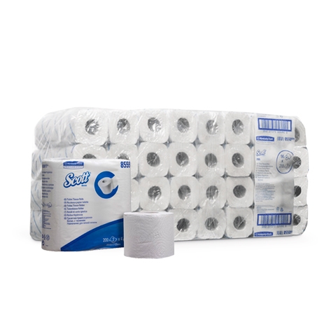 Туалетная бумага в стандартных рулонах 8559 Scott Performance двухслойная от Kimberly-Clark Professional (96 рул х 25 м)