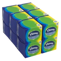 8825 Салфетки косметические для лица Kleenex® balsam в кубе 3 слоя (12 кор х 56 л)