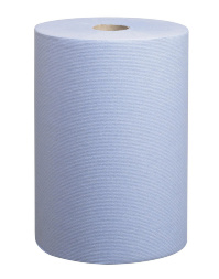 6698 Бумажные полотенца в рулонах Scott Slimroll голубые однослойные (6 рулонов по 190 метров)