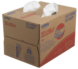 8383 Протирочный материал в коробке WypAll® X70 белый (1 коробка 152 листа)