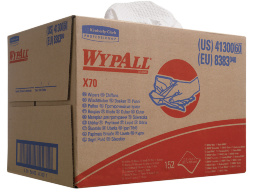 8383 Протирочный материал в коробке WypAll® X70 белый (1 коробка 152 листа)