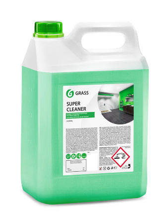 Концентрированное щелочное моющее средство Grass Super Cleaner (канистра 5 л)