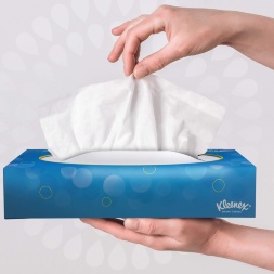 8827 Салфетки косметические для лица Kleenex® 2 слоя (24 кор х 100 л)