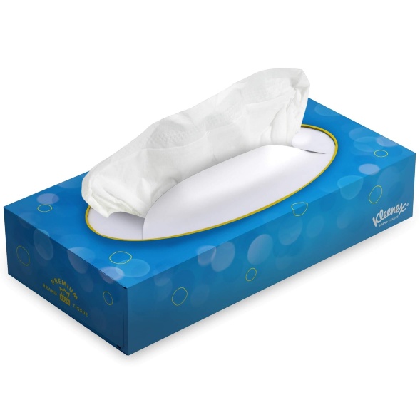 8827 Салфетки косметические для лица Kleenex® 2 слоя (24 кор х 100 л)