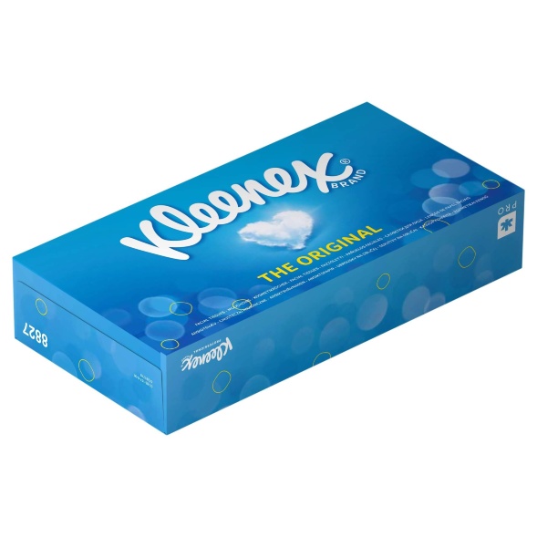 8827 Салфетки косметические для лица Kleenex® 2 слоя (24 кор х 100 л)