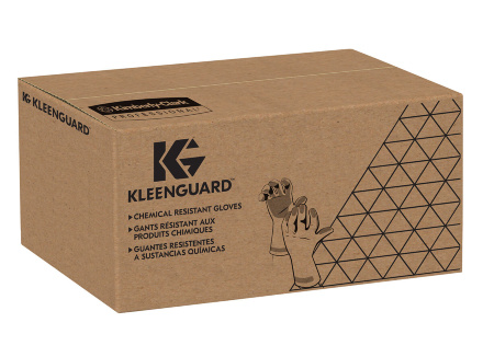 Перчатки химически стойкие KleenGuard® G80, нитриловые, длина 45 см (12 пар)
