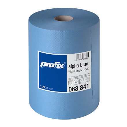 Протирочный материал в рулонах Profix® Alpha синий (1 рул х 500 л)