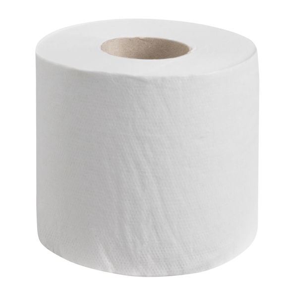 Туалетная бумага в стандартных рулонах 8519 Scott 350 двухслойная от Kimberly-Clark Professional (64 рул х 42 м)