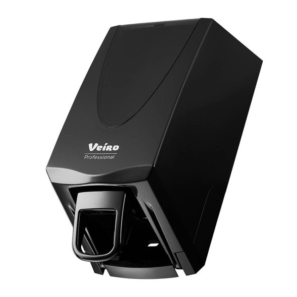 Диспенсер для жидкого и пенного мыла в кассетах Veiro Savona Black, чёрный, 0,8л