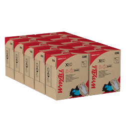 8266 Протирочный материал в коробке WypAll® X60 голубой (10 кор х 126 л)