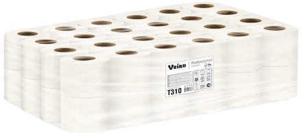 T310 Туалетная бумага в стандартных рулонах Veiro Professional Premium двухслойная (48 рулонов по 16,2 метра)