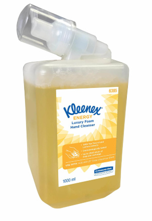 Пенное мыло в кассетах 6385 Kleenex Energy Luxury от Kimberly-Clark Professional (6 кассет по 1 л)