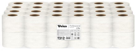 T312 Туалетная бумага в стандартных рулонах Veiro Premium 3 слоя (48 рулонов по 16,8 метра)