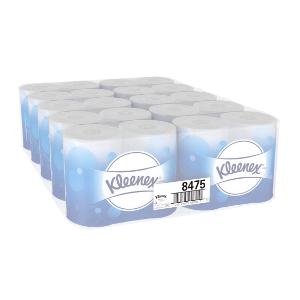 8475 Туалетная бумага в стандартных рулонах Kleenex® Ultra 2 слоя (40 рулонов по 29,75 метров)