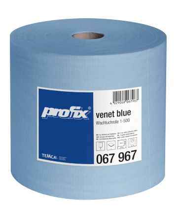 Протирочный материал в рулонах Profix Venet голубой (1 рул х 500 л)