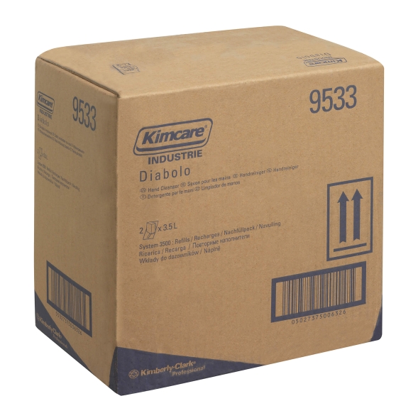 9533 Индустриальное жидкое мыло в кассетах Kimcare Industrie Diabolo (2 кассеты по 3,5 л)