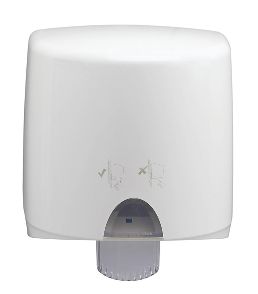 7017 Диспенсер для рулонов с центральной подачей Aquarius настенный белый