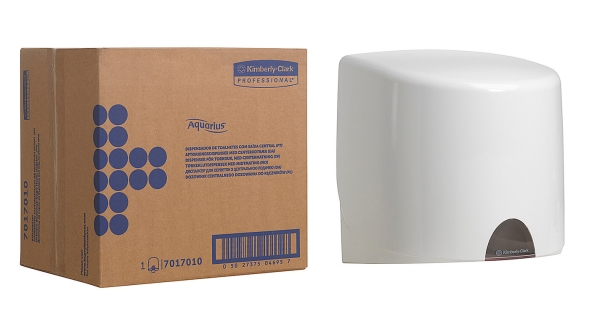 7017 Диспенсер для рулонов с центральной подачей Aquarius настенный белый