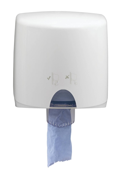 7017 Диспенсер для рулонов с центральной подачей Aquarius настенный белый