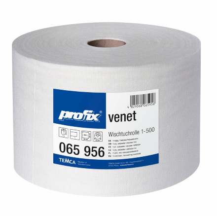 Протирочный материал в рулонах Profix Venet белый (1 рул х 500 л)