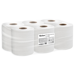 JUMBO1 Туалетная бумага в средних рулонах Veiro Professional Lite Comfort 2 слоя (12 рул х 150 м)