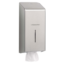 8972 Диспенсер для туалетной бумаги в пачках Kimberly-Clark стальной 2мм