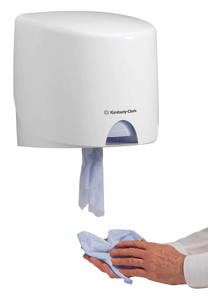 7018 Диспенсер для рулонов с контролируемой подачей Aquarius настенный белый для 7490 7491 7494 7495