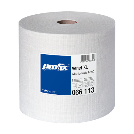 Протирочный материал в рулонах Profix® Venet XL белый (1 рул х 500 л)