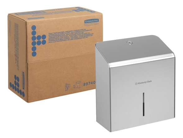 8974 Диспенсер для туалетной бумаги в больших рулонах Kimberly-Clark стальной 2мм (для 8614, 8615)