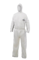 Комбинезон защитный от брызг и твердых частиц KleenGuard® A25+ белый (25 штук)