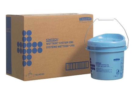 7919 Герметичное диспенсер-ведро Kimtech™ Wettask длительного использования на 4,5 литра (4 шт.)