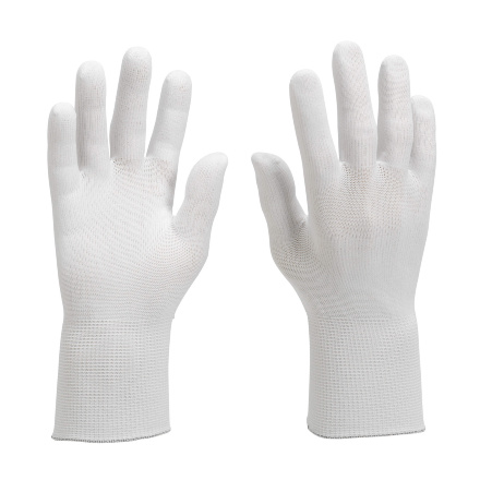 Перчатки инспекционные нейлоновые KleenGuard® G35, белые, бесшовные (10 x 24 шт)