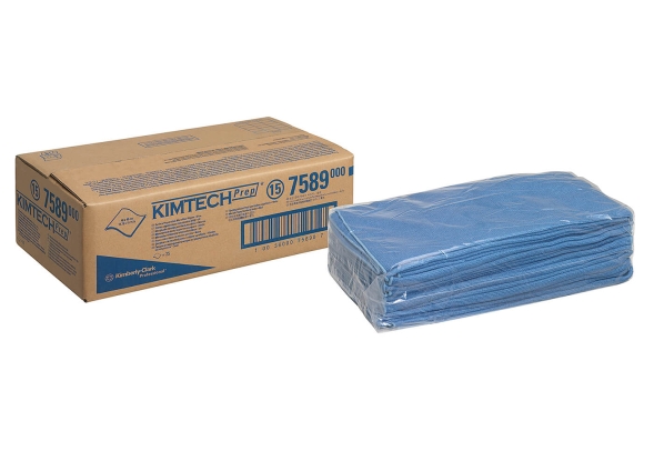 7589 Микрофибра в коробке Kimtech™ Prep синий (1 кор х 25 л)